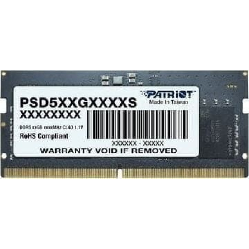 Patriot DDR5 SO-DIMM PC5600 Patriot 8GB (1x8) Signature Line