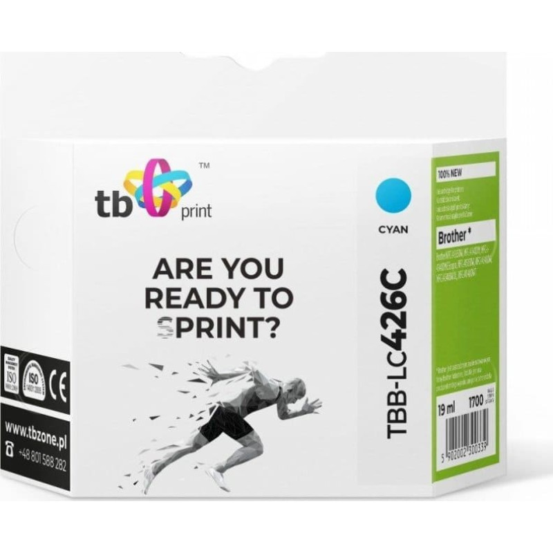 Tb Print Tusz do Brother MFC-J4540DW TBB-LC426C 100% nowy cyan