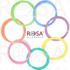 Rosa3D Filament Rosa3D 3D PEN PACK PLA Pastel 7 colours x 10m