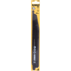 Dewalt Brzeszczoty do pilarek szablowych HCS 305mm podz. 4,2mm 5szt. DT2364