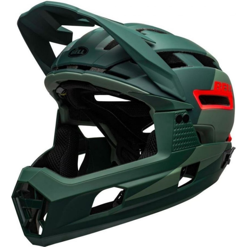 Bell Kask full face SUPER AIR R MIPS SPHERICAL matte gloss green infrared r. M 55–59 cm (308752)