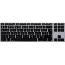 Matias Keyboard aluminum Mac Tenkeyless RGB Space Gray