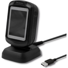 Qoltec 50864 Desktop QR & Barcode Scanner | USB