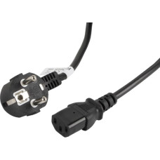 Lanberg CA-C13C-11CC-0050-BK power cable Black 5 m C13 coupler CEE7/7