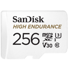 Sandisk High Endurance memory card 256 GB MicroSDXC UHS-I Class 10