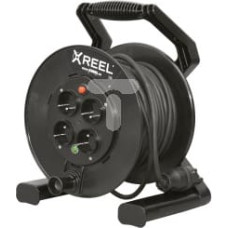 PCE Przedłużacz bębnowy XREEL 40m H05RR-F 3x2,5 IP20 4xGS 230V