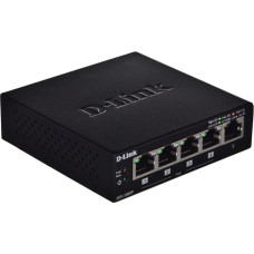 D-Link DES-1005P network switch Unmanaged Black Power over Ethernet (PoE)