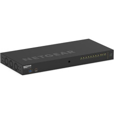 Netgear M4250-10G2XF-PoE+ Managed L2/L3 Gigabit Ethernet (10/100/1000) Power over Ethernet (PoE) 1U Black