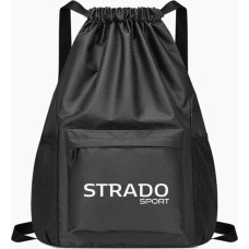 Strado Wodoodporny plecak sportowy torba Strado 37x48x19 cm (Czarny)