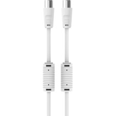 Sinox Kabel Sinox Sinox PRO antennekabel. YouSee & Stofa godkendt. 1,5m. Hvid