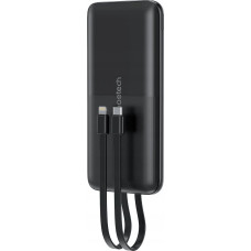 Choetech Powerbank Choetech Powerbank Choetech B654 10000mAh 22.5W USB-A / USB-C / micro USB z wbudowanym kablem USB-C / Lightning - czarny