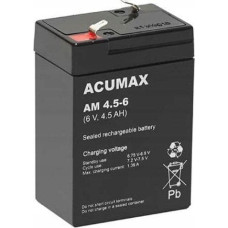 Acumax Akumulator AGM ACUMAX serii AM 6V 4,5Ah