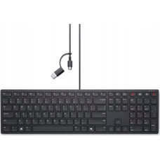 Dell Klawiatura Dell DELL KB525C klawiatura Biuro USB QWERTY Amerykański międzynarodowy Czarny