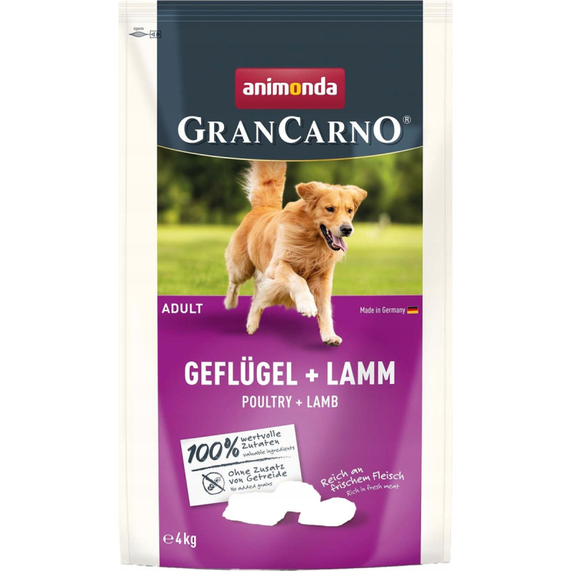 Animonda ANIMONDA Gran Carno Adult Poultry + Lamb 4kg