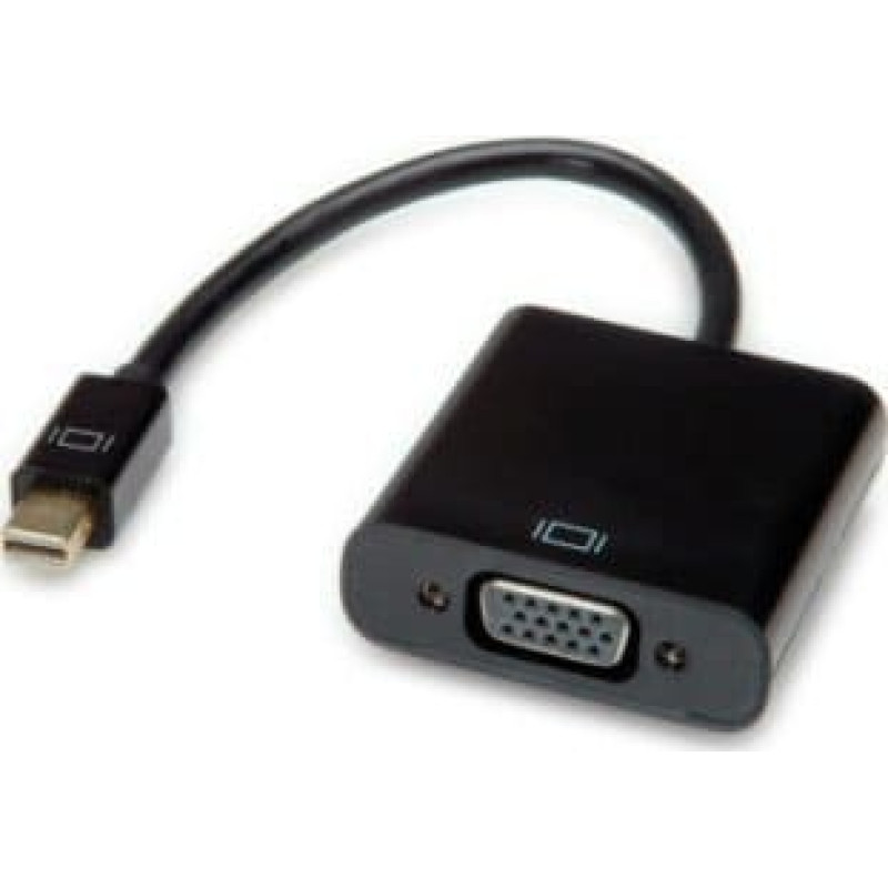 Value VALUE Adapter Mini DisplayPort-VGA, męski Mini DP na żeński VGA