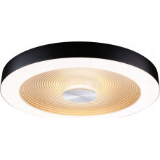 Paulmann Lampa sufitowa Paulmann Plafoniera VOLEA 25W DIM 400MM 2900lm 3000K IP44 230V czarny / złoty / tworzywo sztuczne