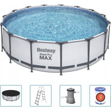 Bestway Basen ogrodowy Steel Pro MAX, okrągły, 457x122 cm Lumarko!