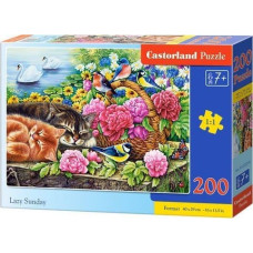 Castorland Puzzle 200 Leniwa niedziela CASTOR