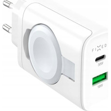 Fixed Ładowarka Fixed FIXED Power Socket Travel Charger - ładowarka Apple Watch/USB-C/USB-A 33W biała - Gwarancja bezpieczeństwa. Proste raty. Bezpłatna wysyłka od 170 zł.