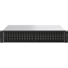 Qnap Serwer plików Qnap QNAP TS-h2490FU NAS Rack (2U) EPYC 7302P 256 GB DDR4 0 TB QuTS hero Czarny, Szary