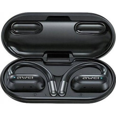 Awei Słuchawki Awei AWEI Bluetooth 5.4 OWS T93 headphones + docking station black/black