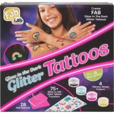 Storey Publishing Llc FabLab Glow Tattoos - glitter tattoos that glow in the dark