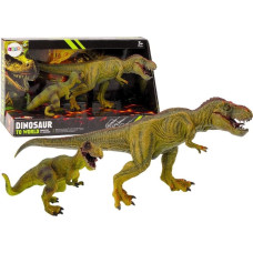 Leantoys Figurka LeanToys Figurki Dinozaurów Tyranozaur Z Małym Zestaw 2el