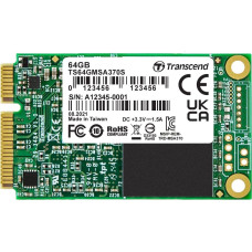 Transcend Dysk SSD Transcend 370S 64GB mSATA SATA III (TS64GMSA370S)