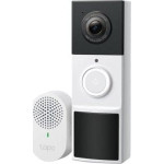 Tp-Link Video Doorbell Camera | Tapo D210 | 3 MP | 1.18mm/F1.8 | IP65 | H.264 | Micro SD, Max. 512 one size