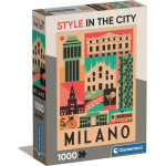 Clementoni Puzzle 1000 elementów Compact Milano