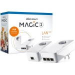 Devolo Adapter powerline Devolo devolo Magic 2 LAN triple + Starter Kit, Powerline (2 adapters)