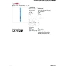 Bosch Brzeszczot do piły szablastej Flexible for Metal 225x19x0,9mm S1122BF 2szt. 2608656041