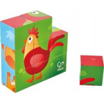 Hape HAPE Farm Animal Block Puzzle, E1618A