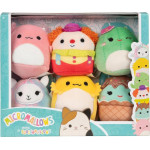 Orbico *****Squishmallows 6cm Plusz 6pak 0008 mix 47987