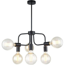 Italux Lampa wisząca Italux Kristy MDM-3678/6 BK