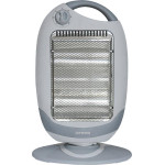 Orava HO-82 halogenový ohřívač, 1200 W, 3 úrovně, oscilace, 18 m2, rukojeť pro přenos, šedá