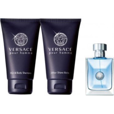 Versace Pour Homme (M) EDT 5ml + żel pod prysznic 25ml + balsam po goleniu 25ml