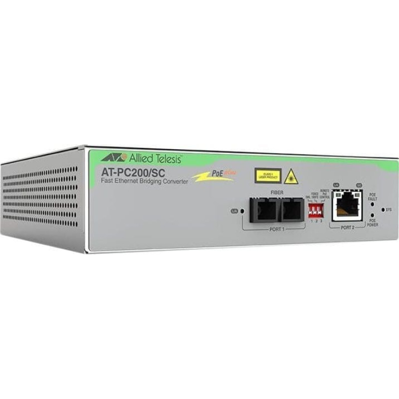 Allied Telesis AT-PC200/SC-960 konwerter sieciowy 100 Mbit/s Szary