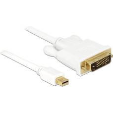 Delock Kabel Delock DisplayPort Mini - DVI-D 1m biały (82641)