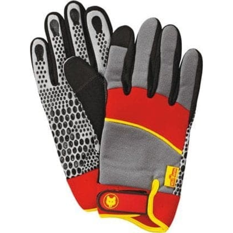 Wolf-Garten WOLF-Garten equipment gloves GH-M 10, gloves (red/yellow)