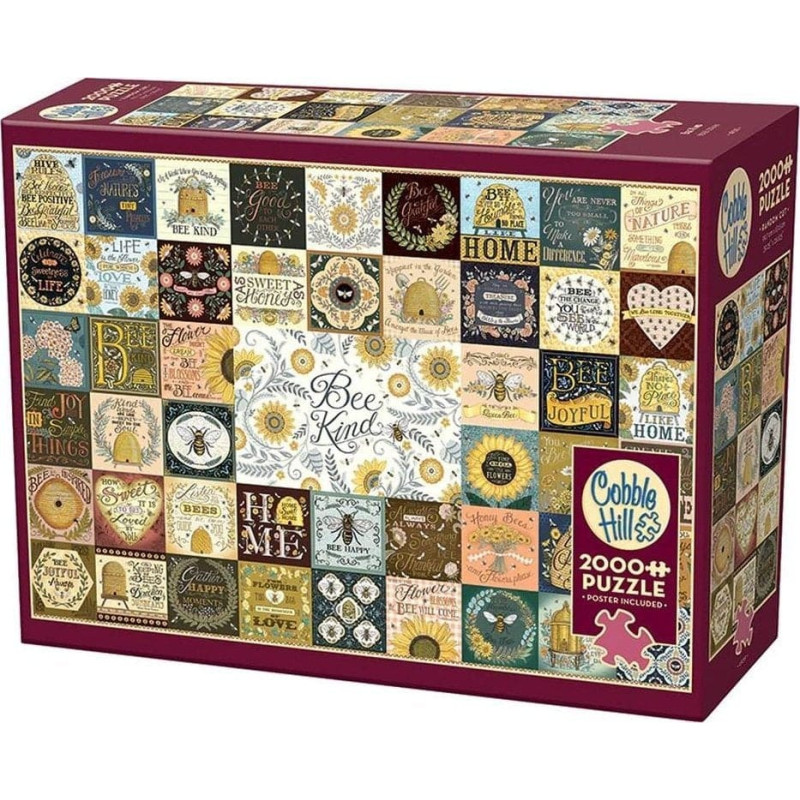 Cobble Hill Puzzle 2000 Bądź cooUL G3