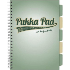 Pukka Project Book Sage A4/100K kratka zielony (3szt)