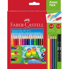 Faber-Castell Kredki ołówkowe Faber-Castell 24 szt