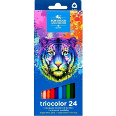 Koh I Noor Kredki Triocolor Tygrys 24 kolory