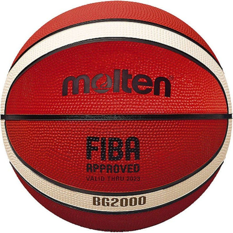 Molten Piłka B6G2000 FIBA pomarańczowa r. 6