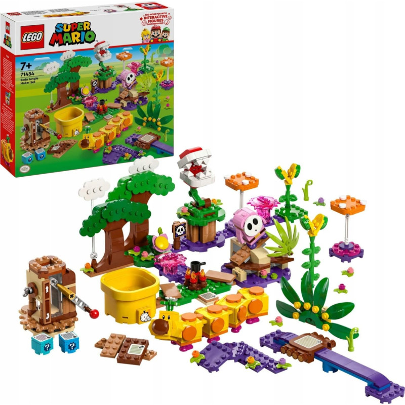 Lego 71434 Super Mario - Soda Jungle: zestaw twórcy