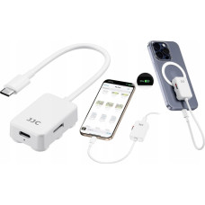JJC Czytnik Kart Pamięci Micro SD MicroSD 2x Port USB-C USB TYPE-C do Telefonu / PDB-UC