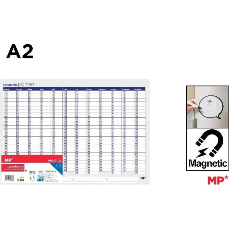 2X3 Planer magnetyczny A2 roczny EDUKAMP