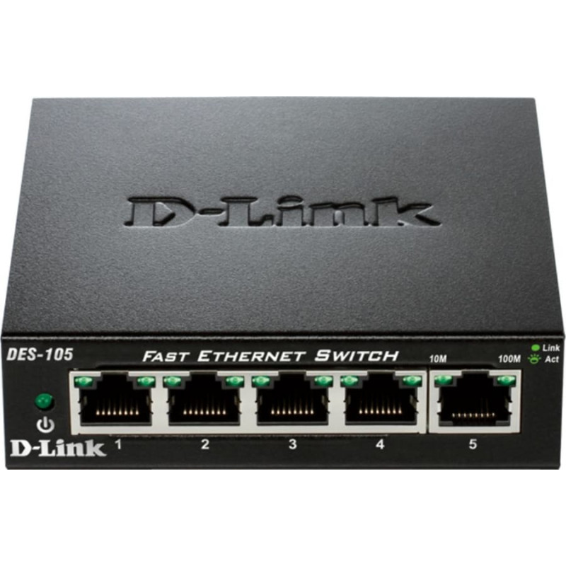 D-Link DES-105 Black