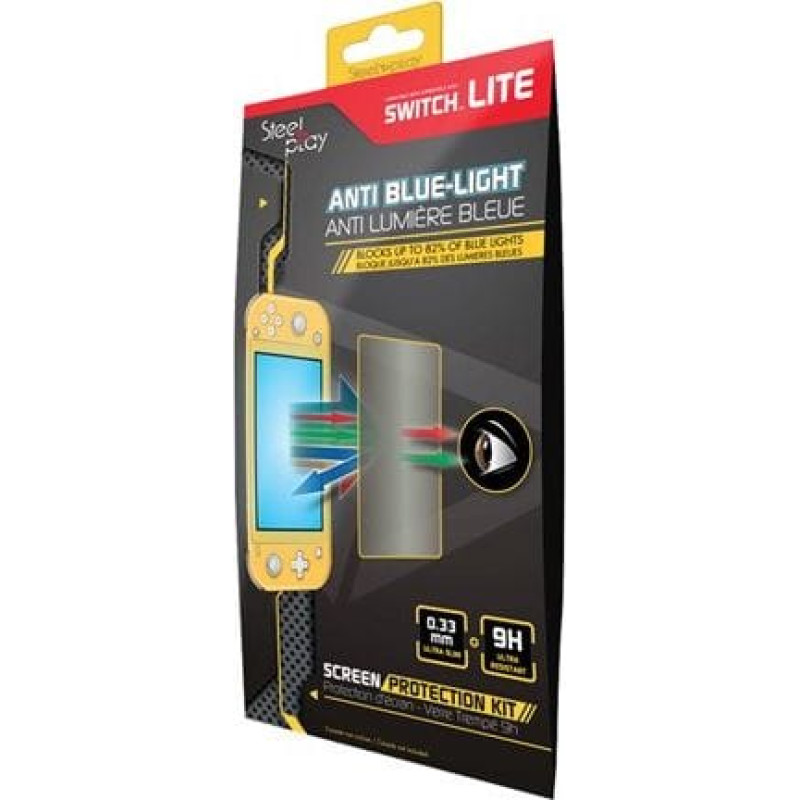 Steelplay STEELPLAY Screen Protection Kit Anti Blue Light 9H Tempered Glas Switch Lite